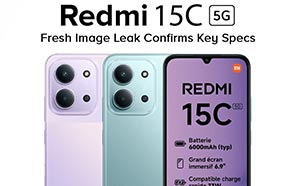 Xiaomi Redmi 15C 5G Image Leak Confirms 120Hz Refresh Rate & 6000mAh Battery Xiaomi Redmi 15C 5G Image Leak Confirms 120Hz Refresh Rate & 6000mAh Battery