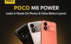 Xiaomi Poco M8 Power Reveals All Three Colors in Live Video and Hands-On Photos