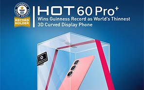 Infinix Hot 60 Pro+ Earns Guinness Title for World’s Thinnest 3D Curved Display Smartphone