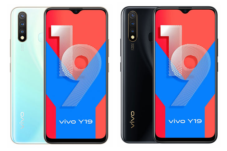 Image result for Vivo Launches Y19 with Massive Battery and Triple AI Rear Camera