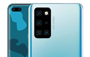 More Huawei P40 Pro Renders Spotted; May Arrive Early with a Total of Seven Cameras 