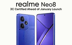 Realme Neo 8 Grabs 3C Certification, Officially Passed with 80W Fast Charge Support