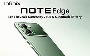 Infinix Note Edge Purported with 3 Years OS Support and Dimensity 7100 5G SoC