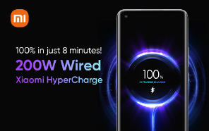Xiaomi's New 200W HyperCharge Technology Can Fully Charge a Phone in Just Eight Minutes 