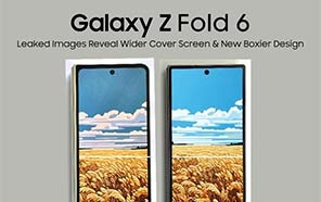 Samsung Galaxy Z Fold 6 Exposed with a Wider Cover Screen; New Boxy Design Leaked  
