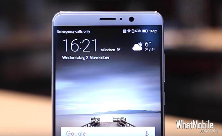 Huawei Mate 9 Front Camera